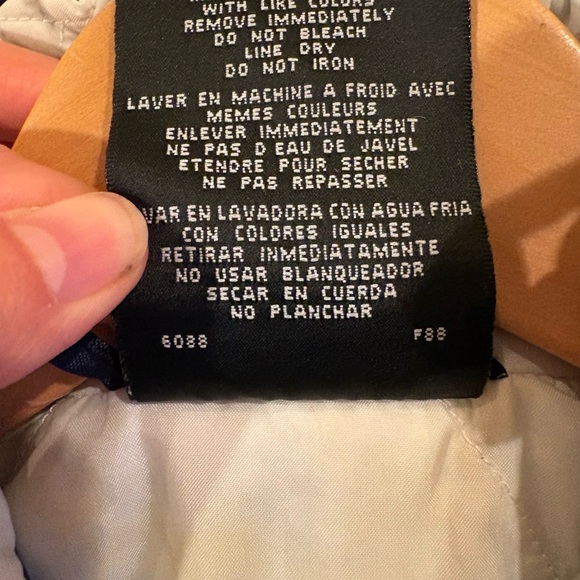 Vintage 90s Adidas Classic Big Trefoil Logo Hooded Jacket Youth S VTG RARE Navy - Picture 5 of 7